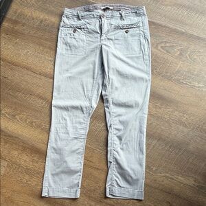 Hei Hei Light Grey Pants Anthropologie 6